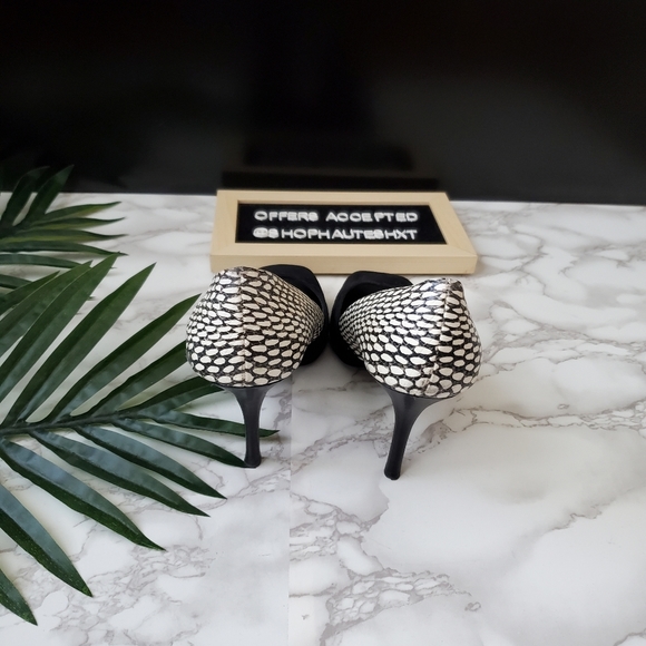 Tahari Peep Toe Pumps - Picture 7 of 10